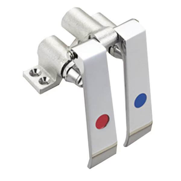 Knee Valve Assembly, Dual Pedals, Chrome Plated, Bk Resources, Mfr#: BKKV-G